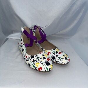 Monkey Feet Women’s Hocus Pocus Ballet Flats  Size 6.5 NWOT
